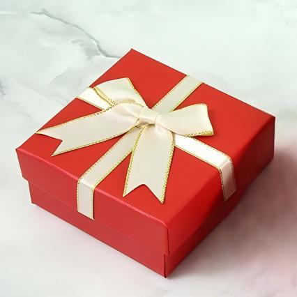 Red Square Gift Box 9*9*4cm - soufeelau