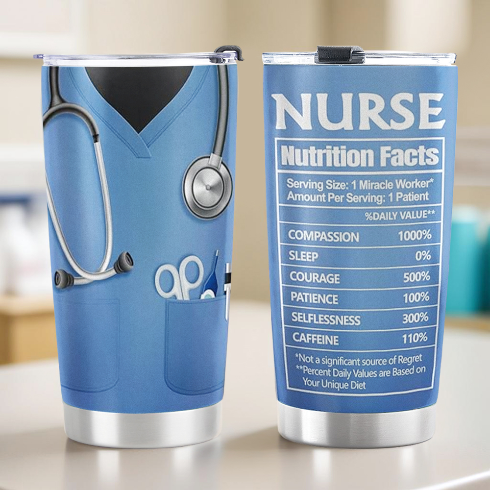 Nurse Gifts for Women Men 20 Oz Nurse Tumbler Cup Nurse Practitioner Gifts Nurses Week Gifts for Nicu Nurse School Nurse Appreciation Gifts Coffee Cup - soufeelau