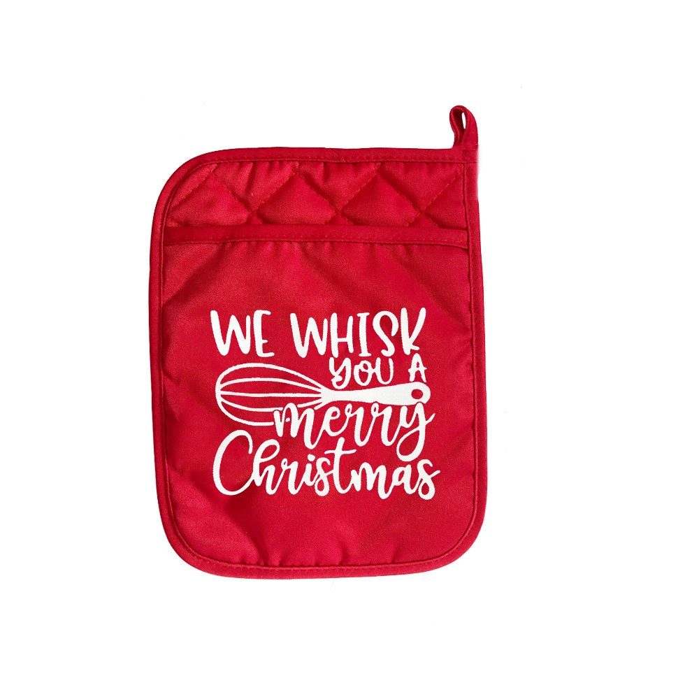 Christmas Baking Pot Rack Oven Pad Present Bag Kitchen Gifts Christmas Gifts - soufeelau