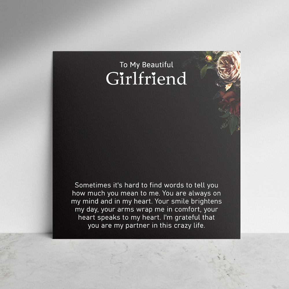 Exquisite Gift Card for Girlfriend - soufeelau