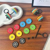 Weightlifting Equipment Keychain Accessories Equipment Removable Mini Backpack Keychain