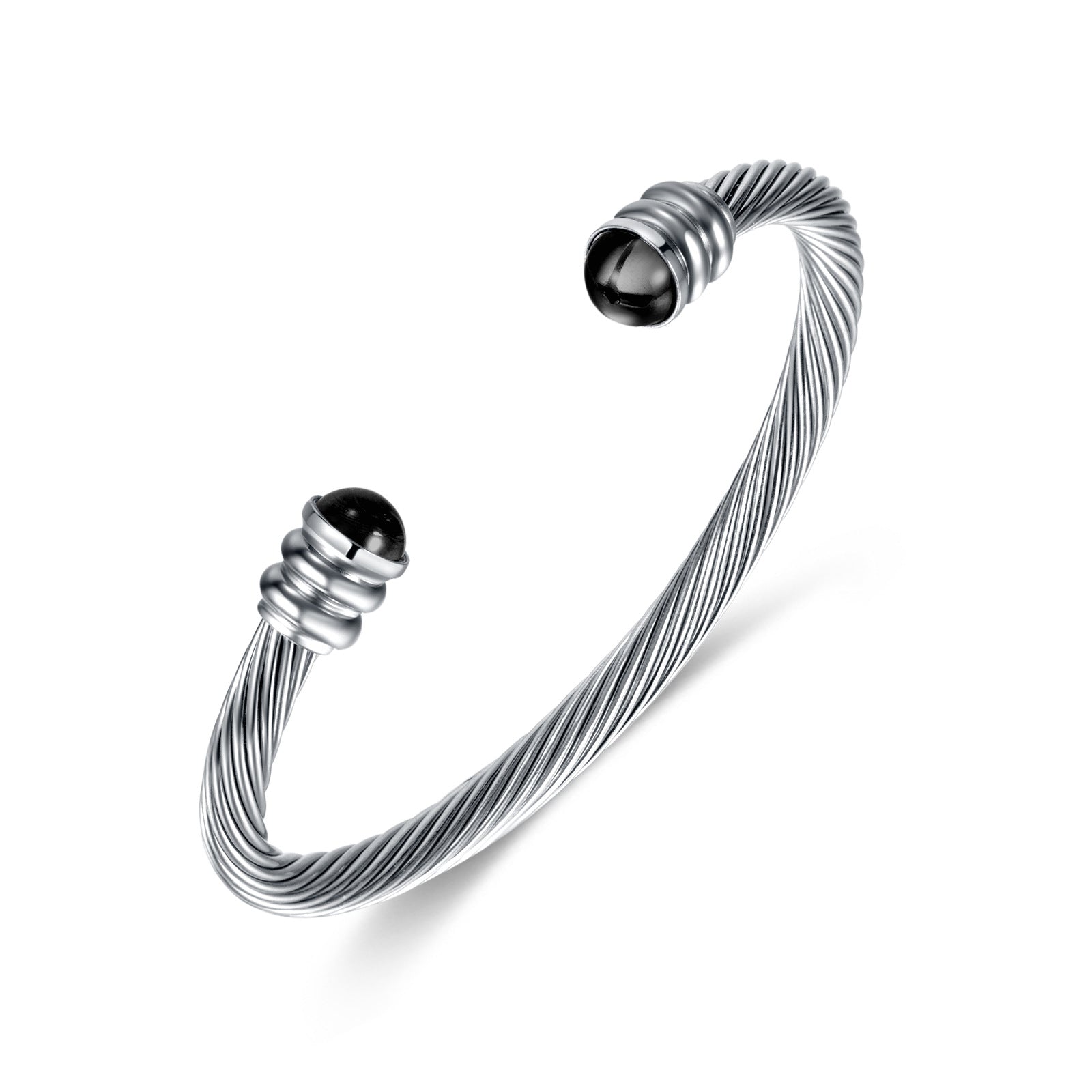 Fashionable Twist Pattern Bracelet Simple Trendy Gifts - soufeelau