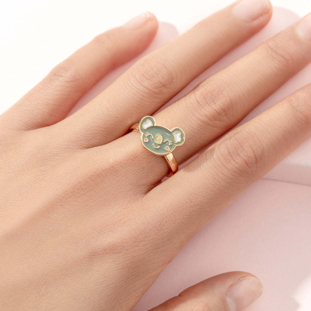 Fidget Rings for Anxiety Adjustable Rotating Rings for Women Girl Best Gifts for Birthday Holiday - soufeelau