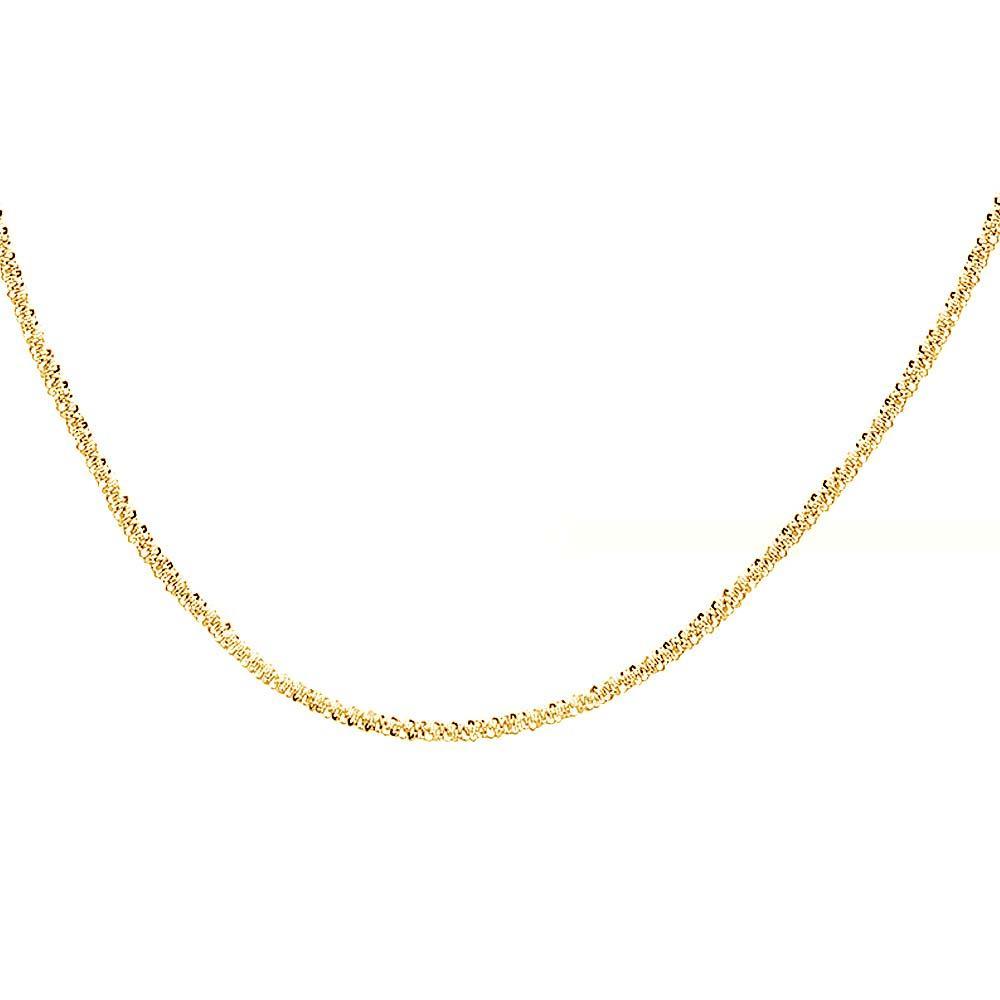 Gold classic Necklace Minimalist Chain Dainty and Thin Necklace Gold - soufeelau