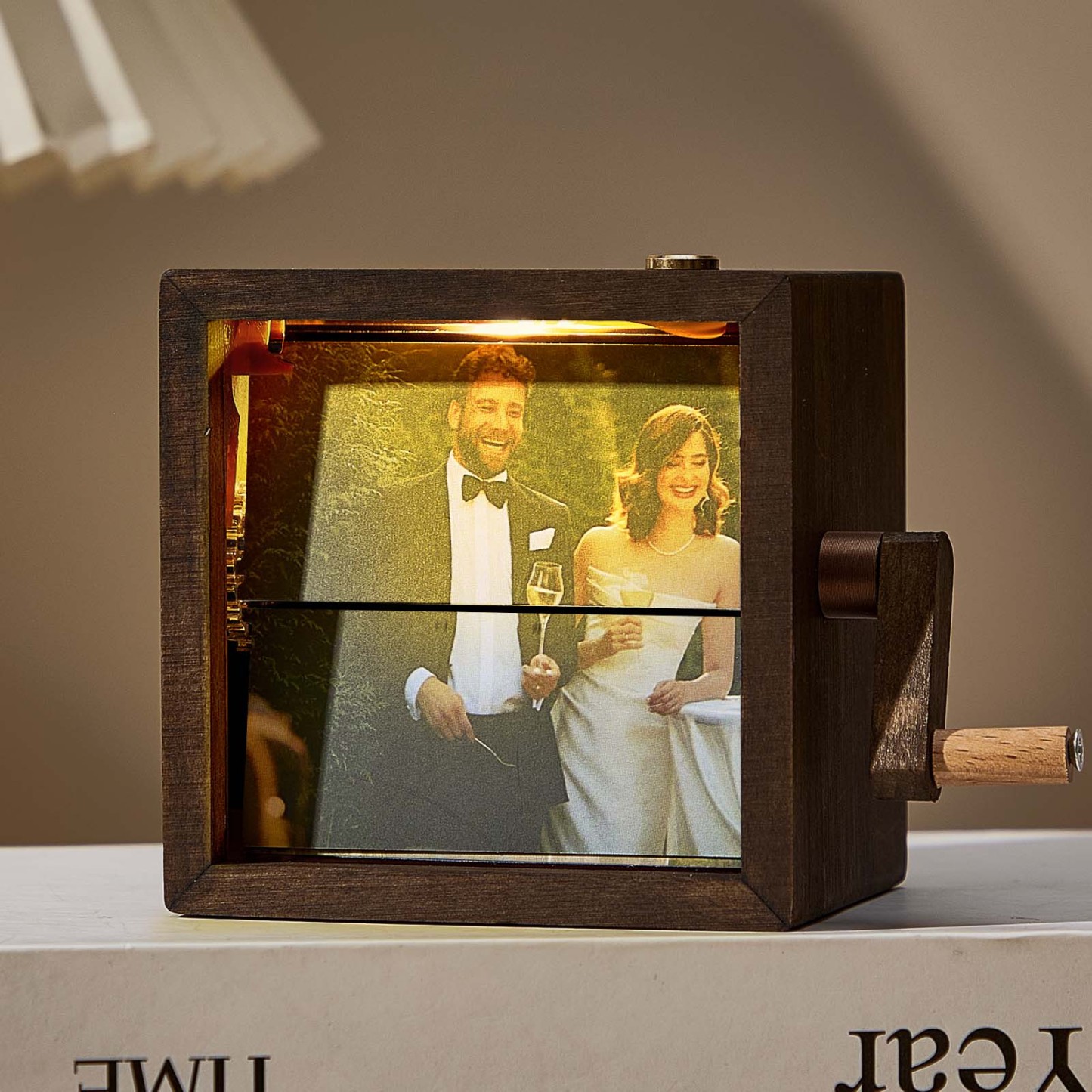 Custom Photo Flipbook Frame Animation Machine Mechanical Hand-cranked