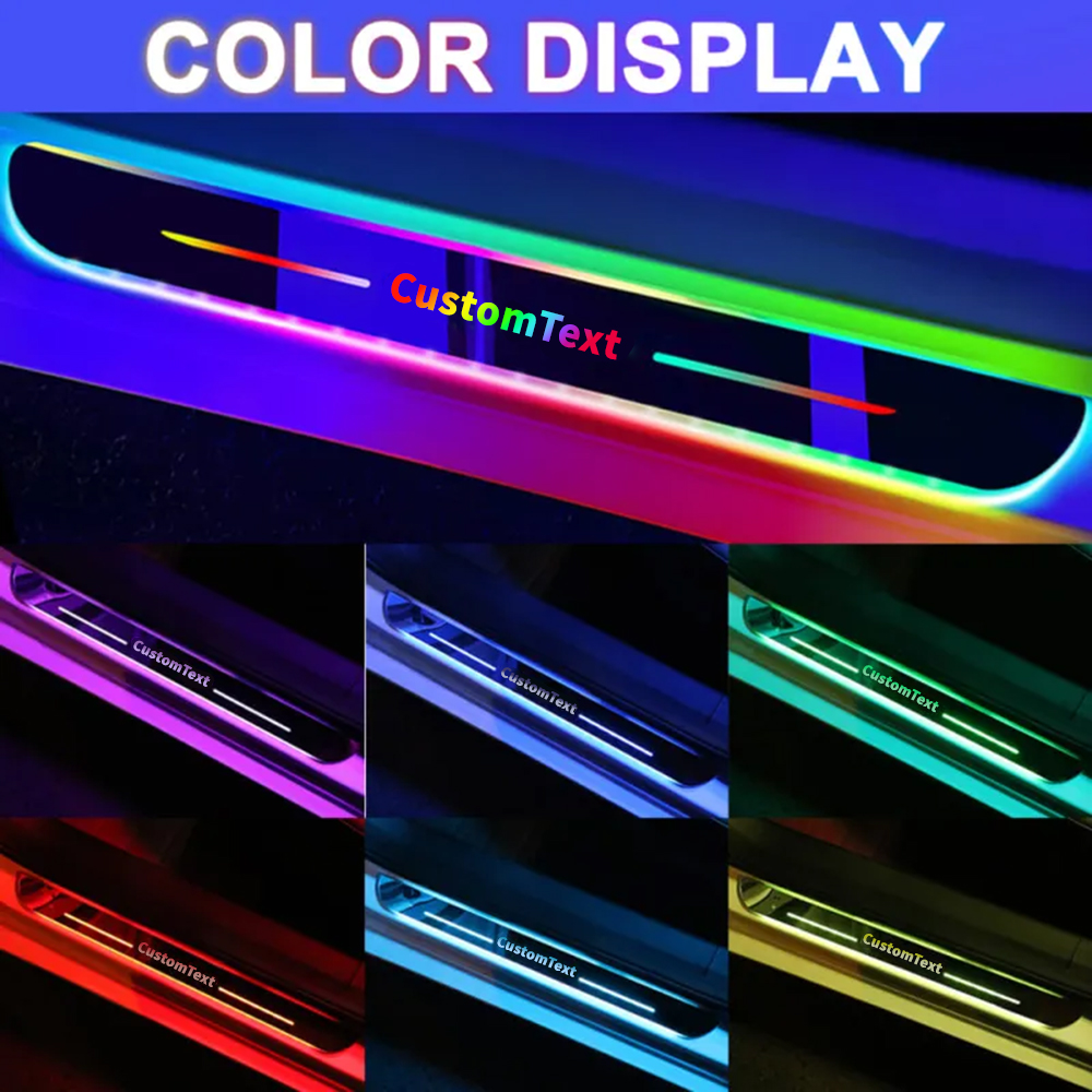 Custom Led Door Light Personalized Glow Custom Car Decoration - soufeelau