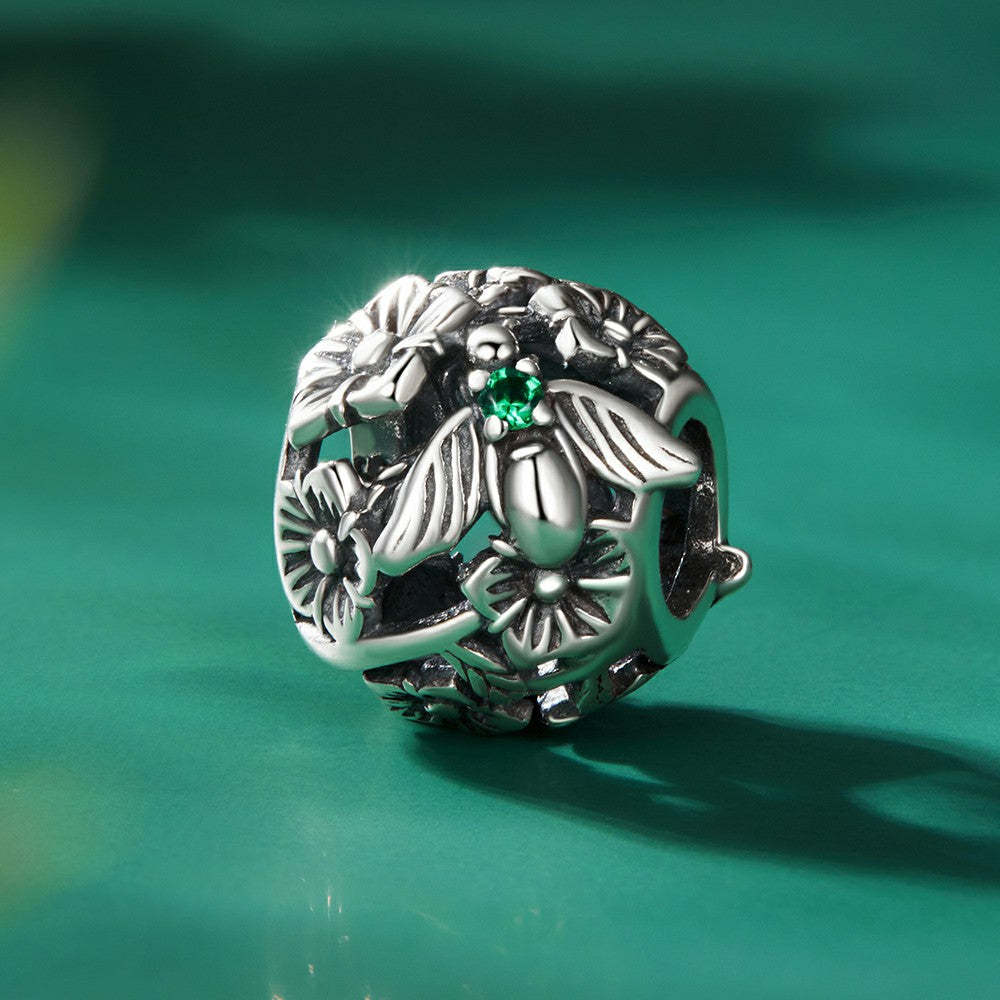 lucky bee charm 925 sterling silver xs2044