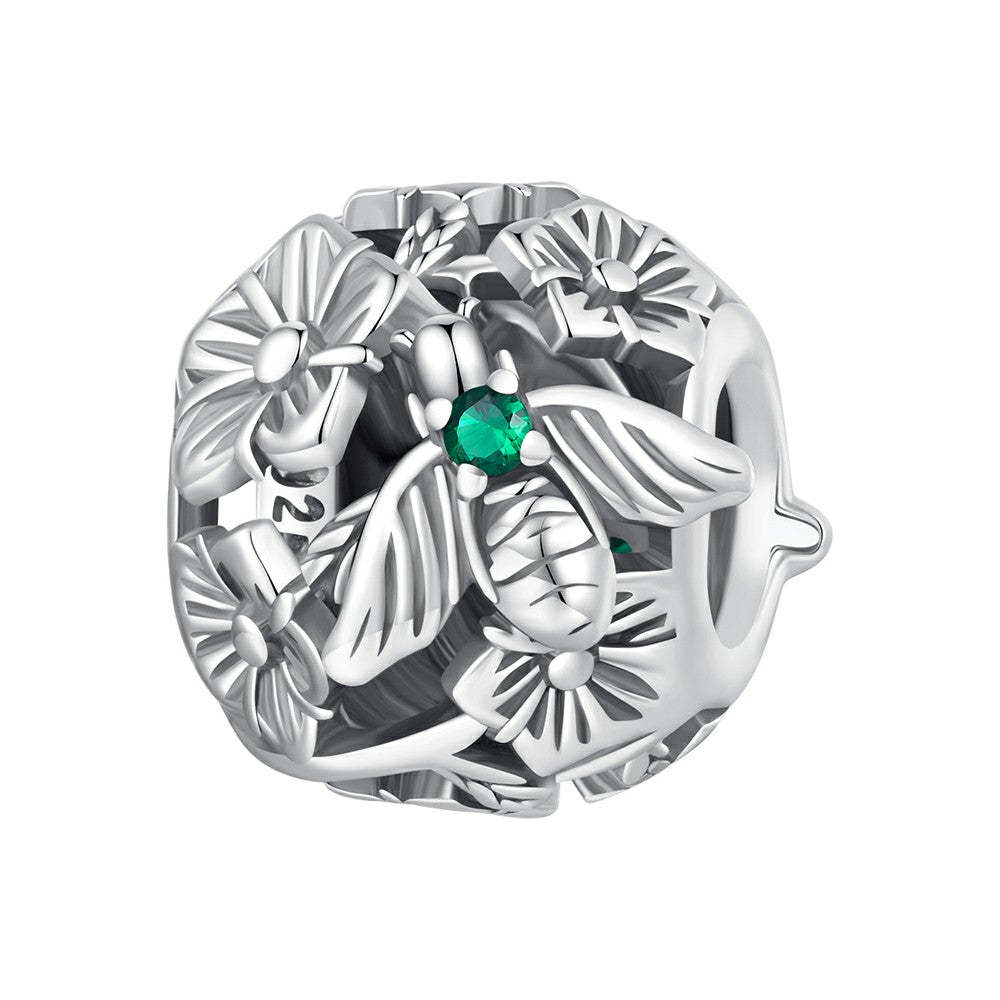 lucky bee charm 925 sterling silver xs2044