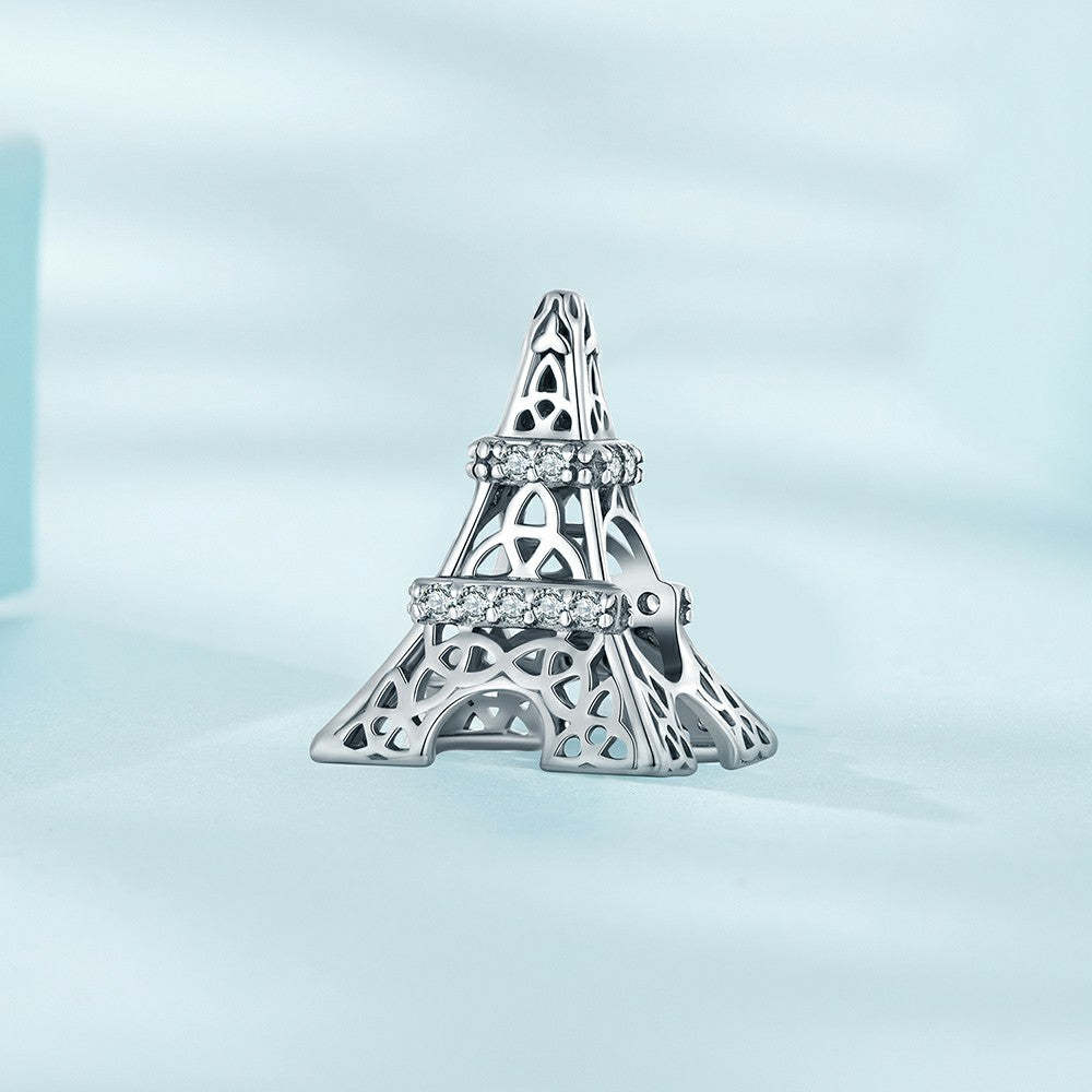 eiffel tower charm 925 sterling silver xs2091
