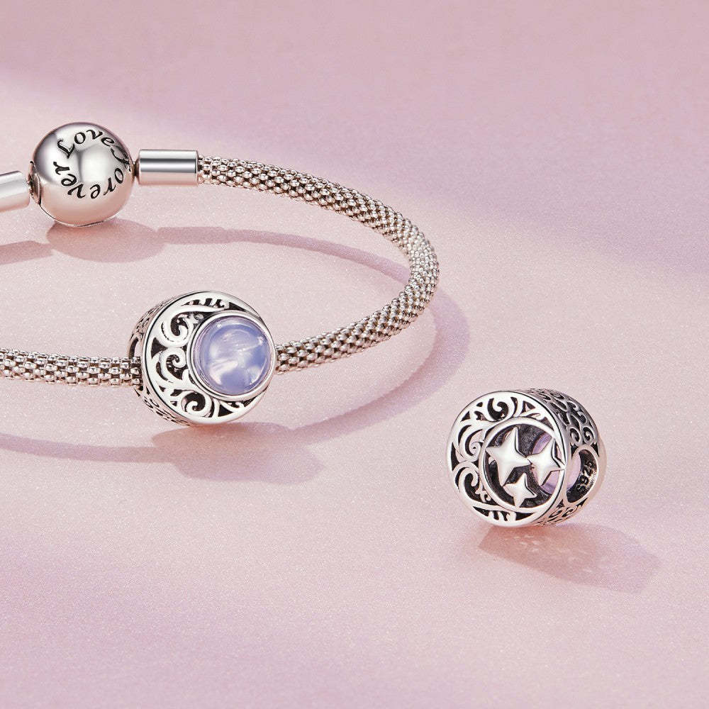 moonlight purple decor charm 925 sterling silver xs2130