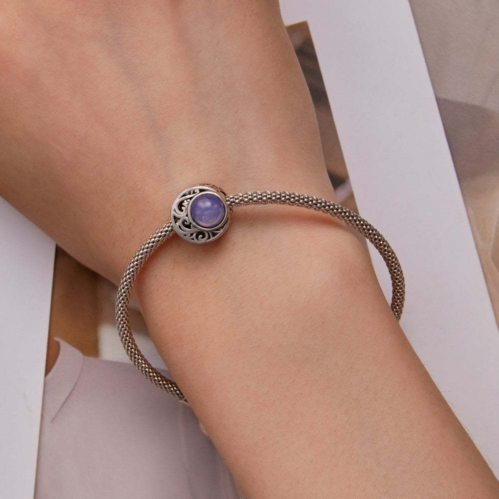 moonlight purple decor charm 925 sterling silver xs2130
