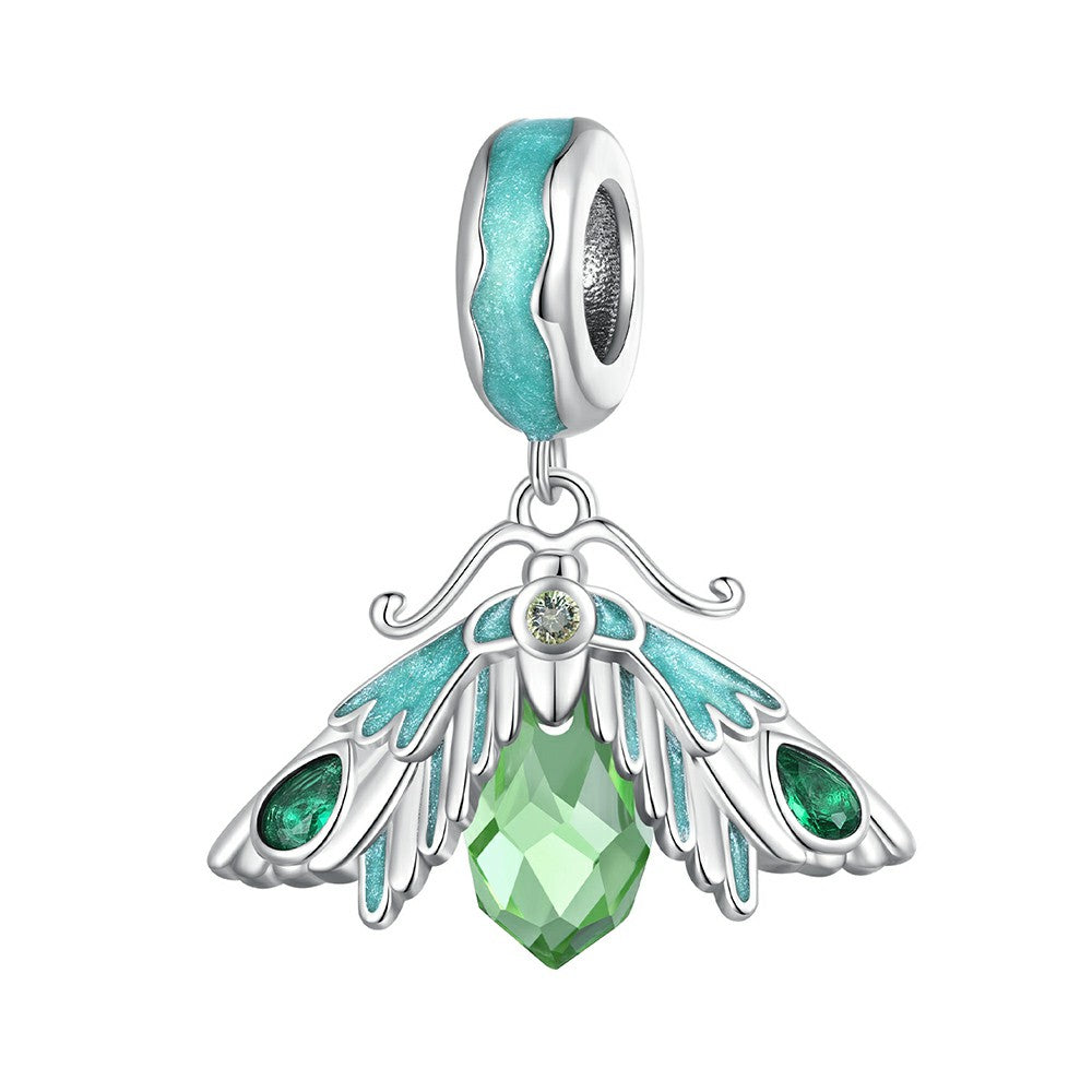 moth dangle charm 925 sterling silver yb2339