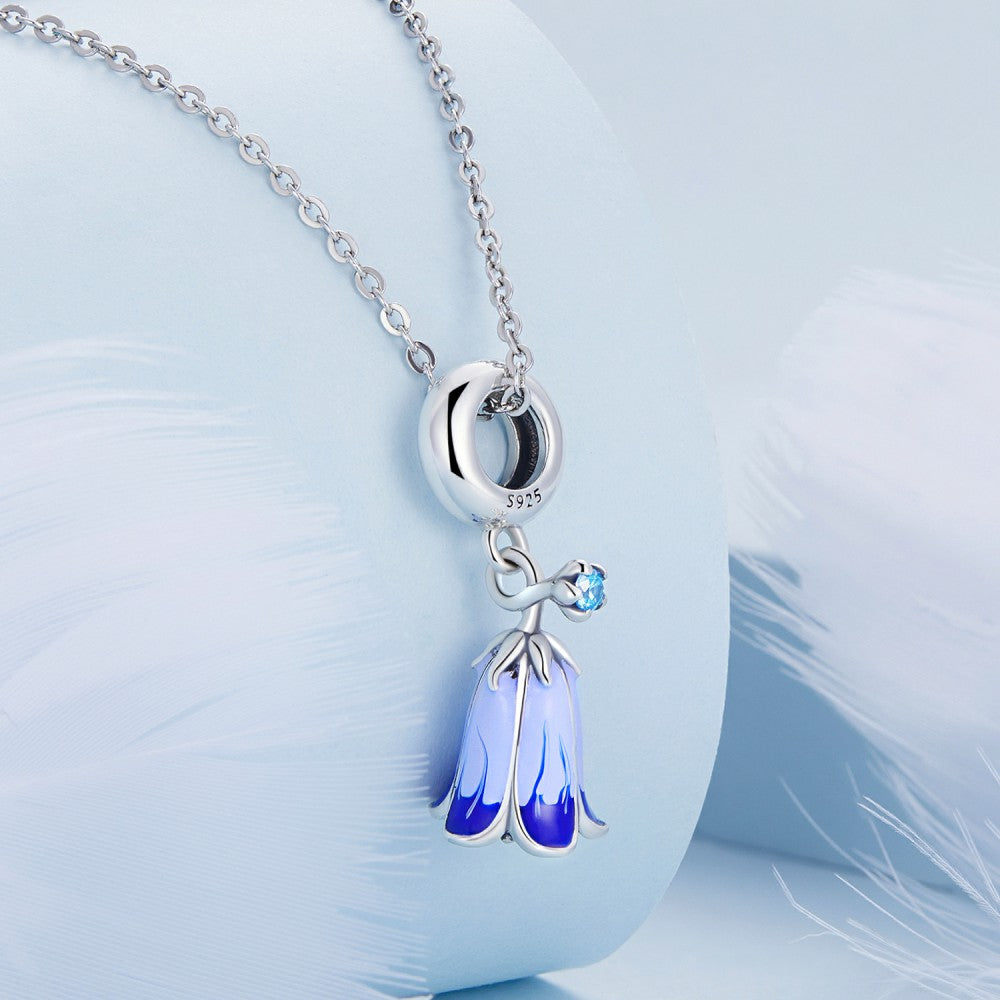 bluebell dangle charm 925 sterling silver yb2451