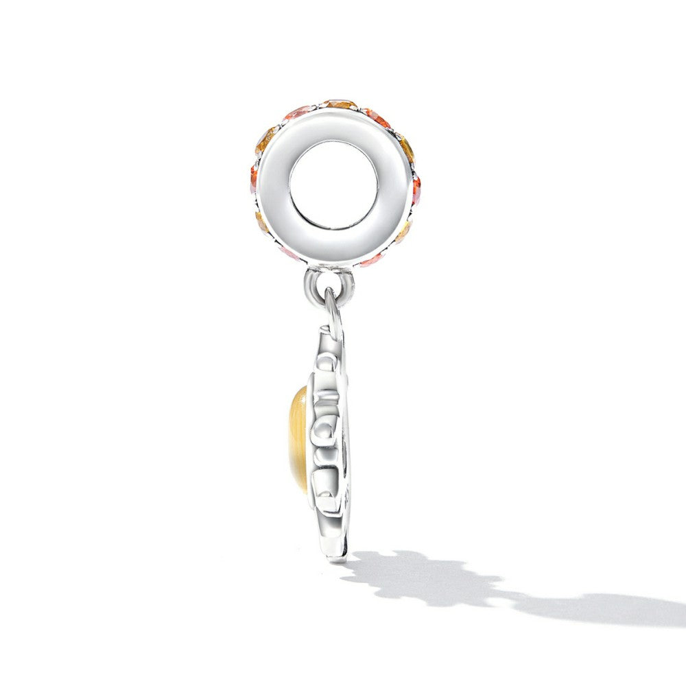 little sun dangle charm 925 sterling silver yb2533