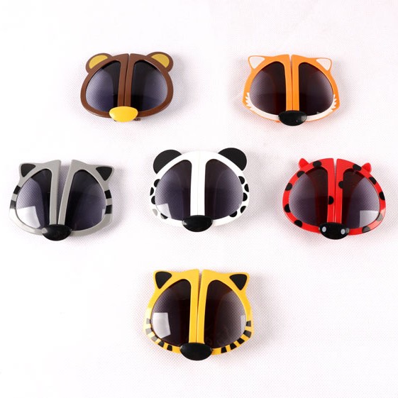 Ladybug Foldable Sunglasses | Cute Animal-Inspired Folding Shades - soufeelau