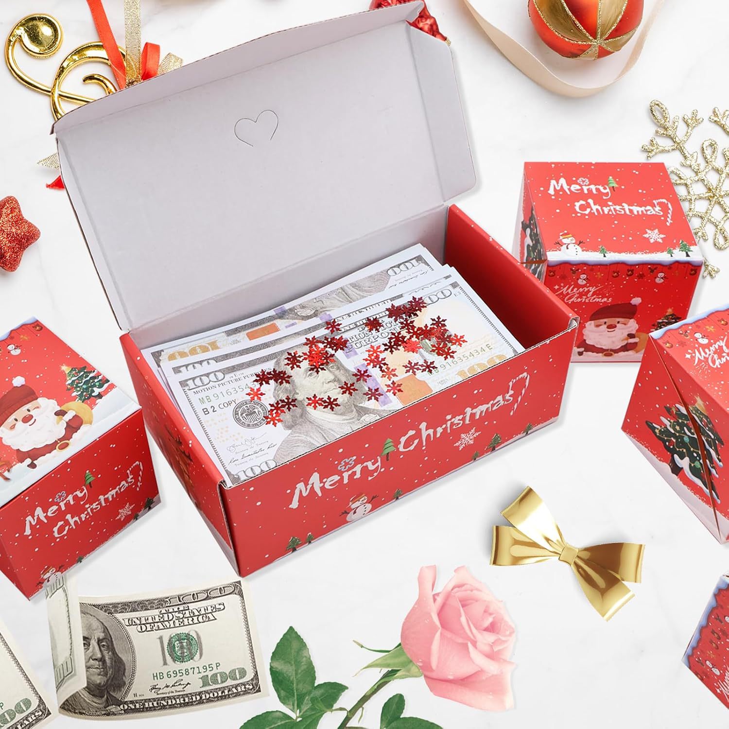 Christmas Surprise Bounce Box Christmas Bounce Box Gift Box Birthday Gift Bouncy Gift Box Christmas Gifts - soufeelau