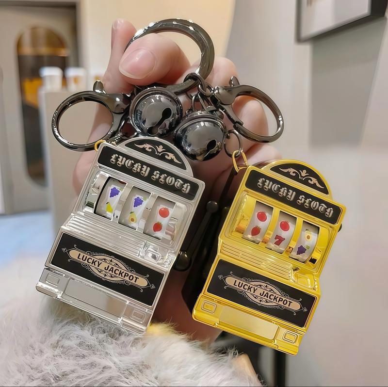 Mini Spinning Machine keychain Cool Designed Keychain Creative Keychain Stress Relief Keychain - soufeelau