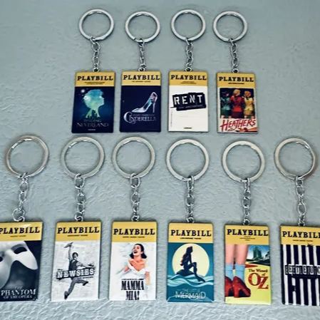 Theater-inspired Program Ornaments Broadway Show Ornaments - soufeelau