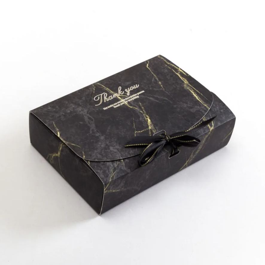 Black Marble Pattern Gift Box 18*12*5cm - soufeelau