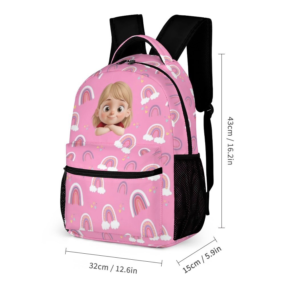 Custom Kids Backpack Personalized Backpack with Name A Good Back To School Gift For Kids - soufeelau