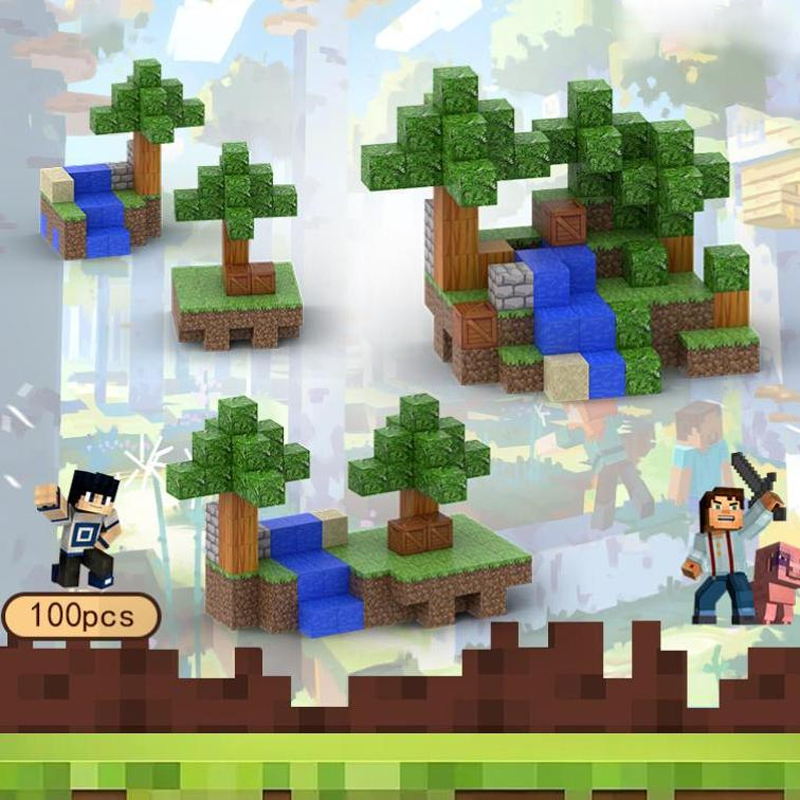 Magnetic Blocks Magnetic Building Blocks Magnetic Tiles Stacking Build Magnet Set Gift For Kids - soufeelau