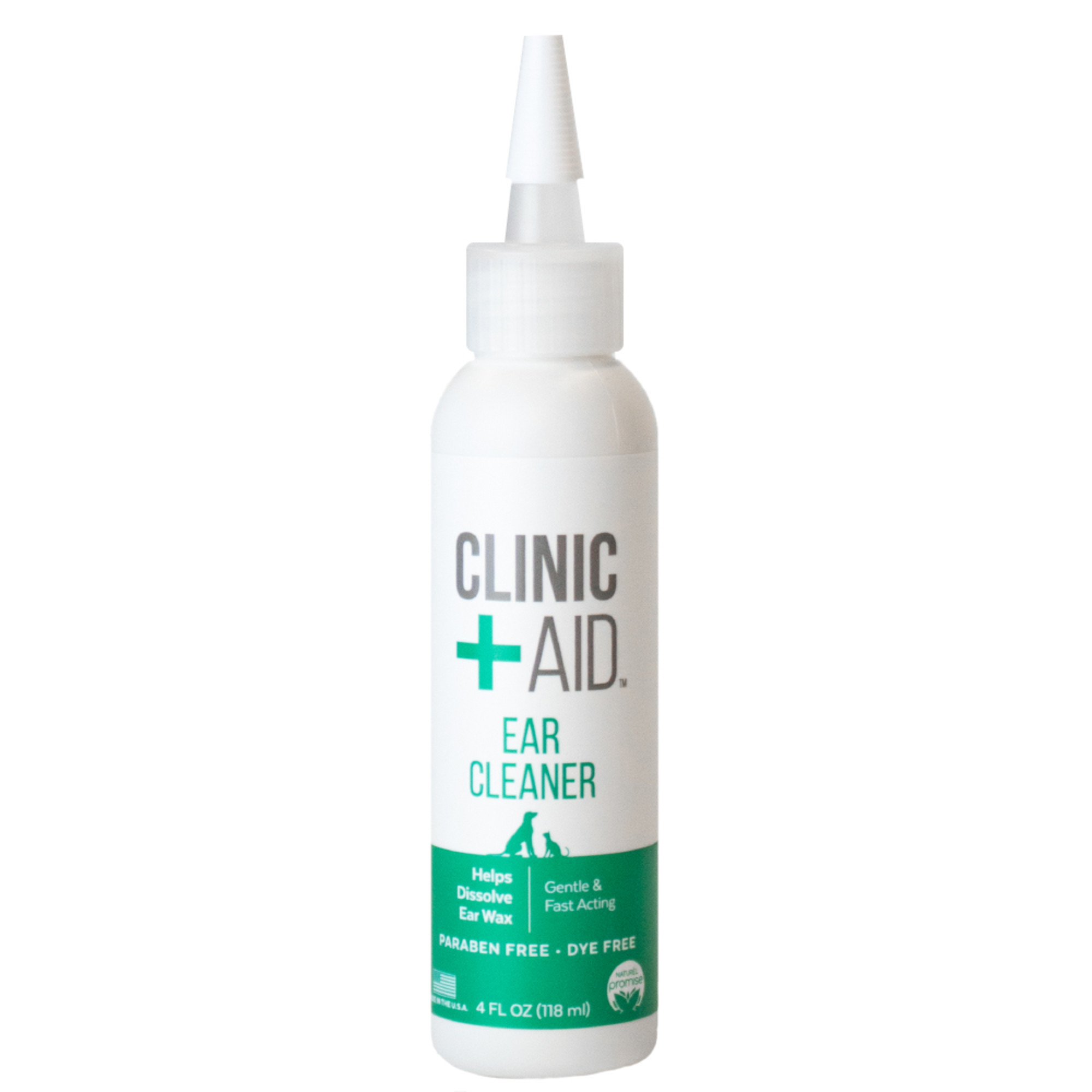 Naturel Promise Clinic Aid Ear Cleaner For Dogs & Cats [Volume : 4 fl oz.]