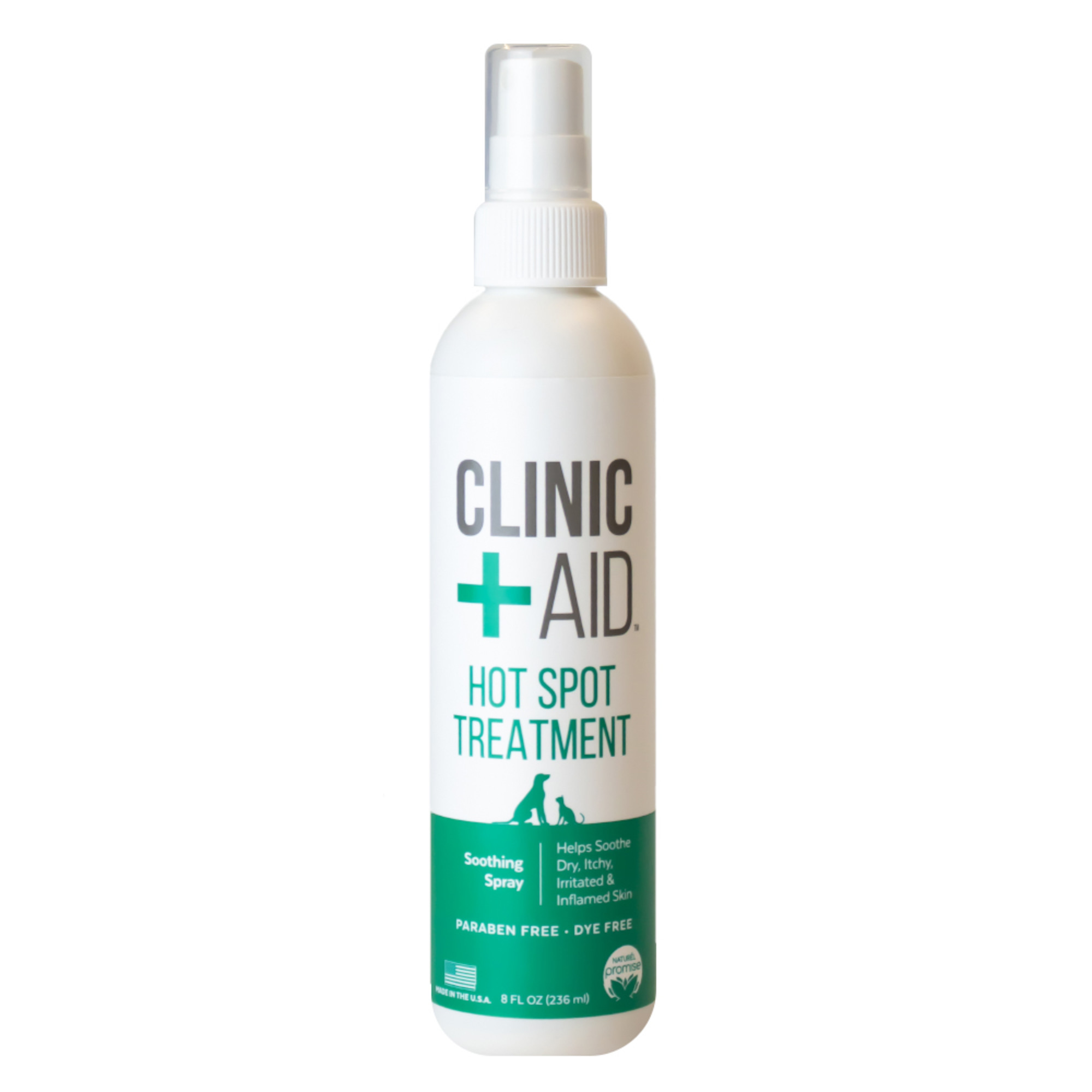 Naturel Promise Clinic Aid Hot Spot Treatment For Dogs & Cats [Vol: 8 fl oz.]