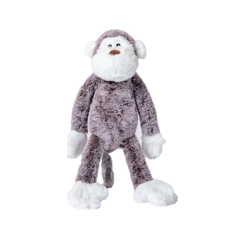 Nandog My BFF Monkey Luxe Plush Squeaker Toy