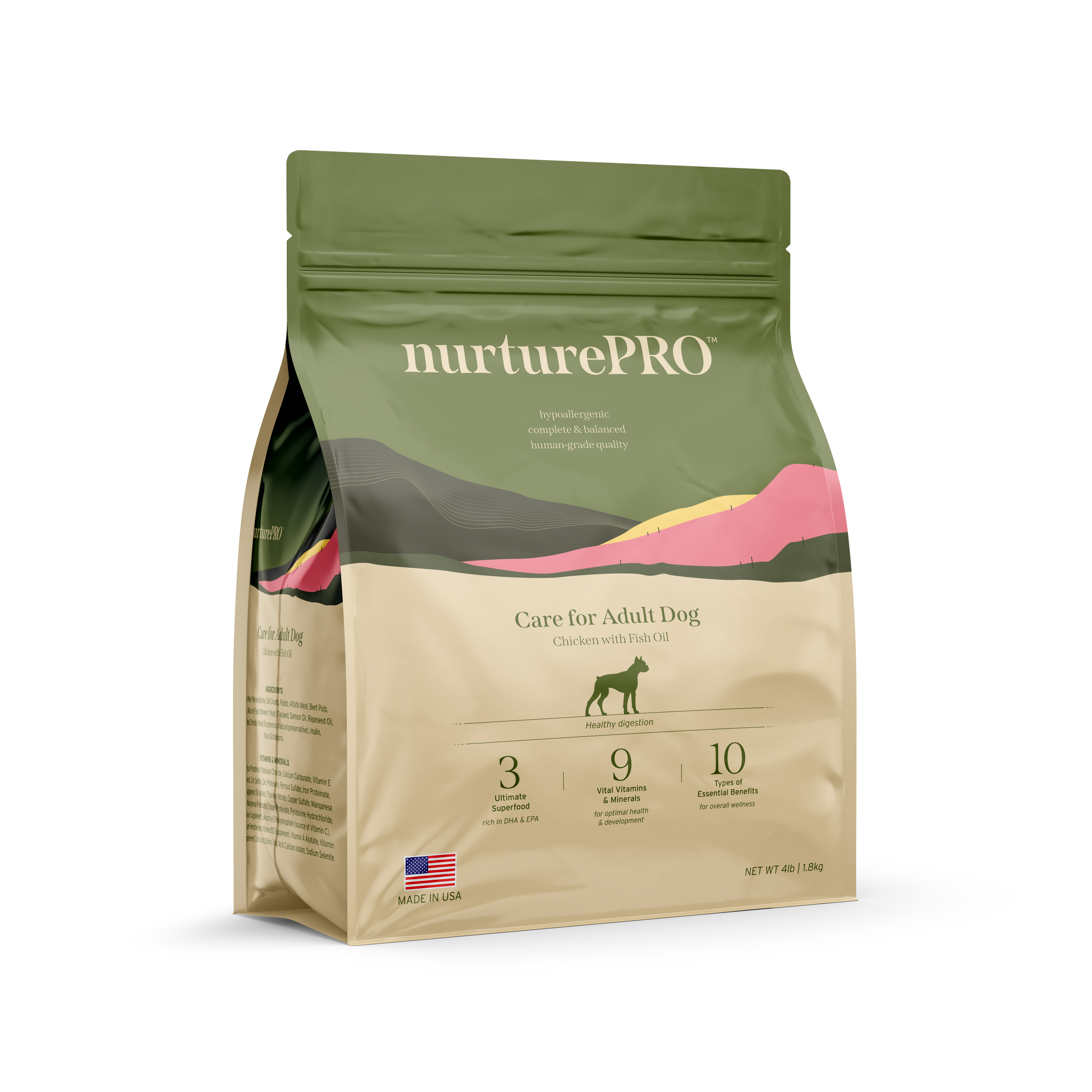 Nurture Pro Care for Adult Dogs Chicken with Fish Oil