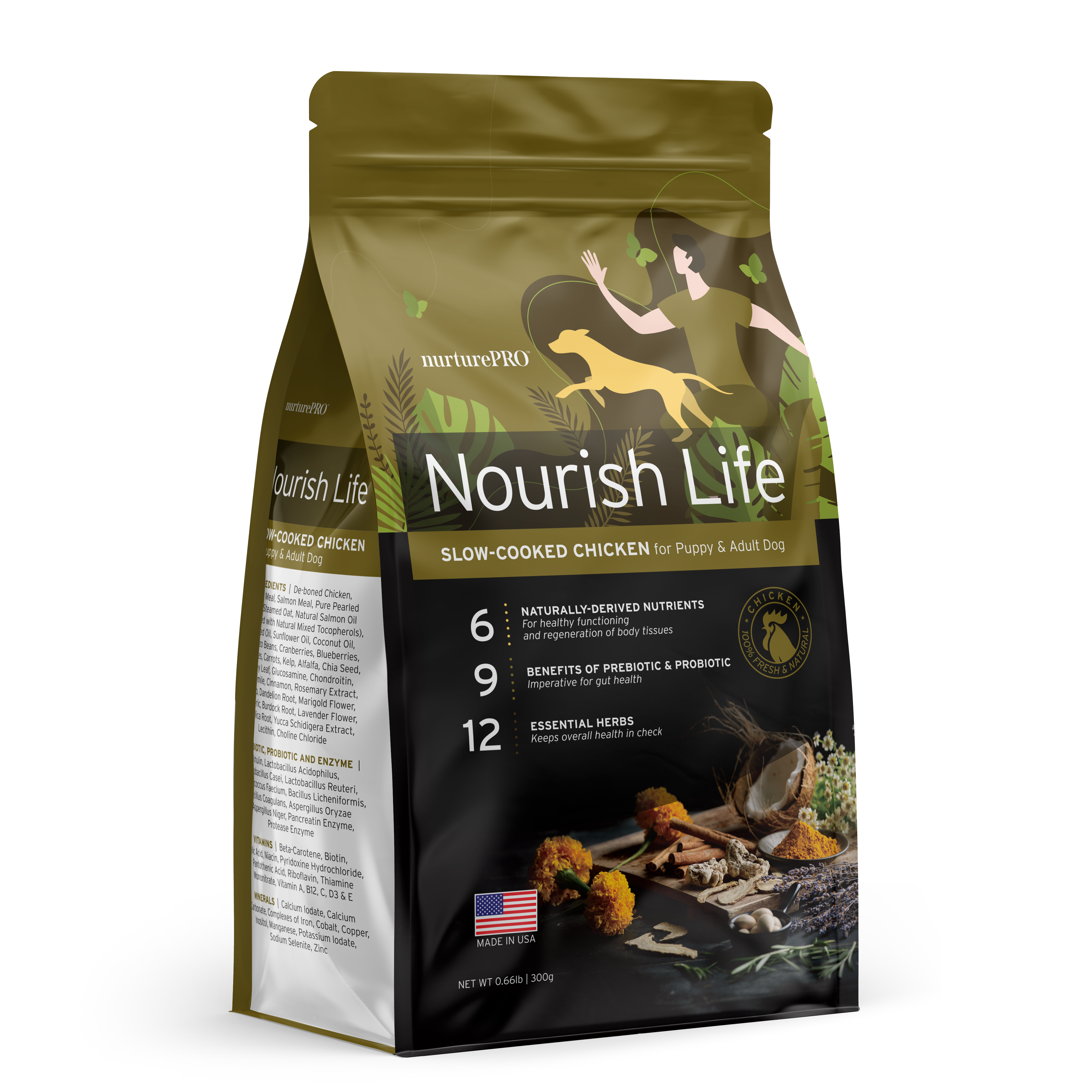 NurturePRO Nourish Life Slow-cooked Dry Dog Food (Chicken)