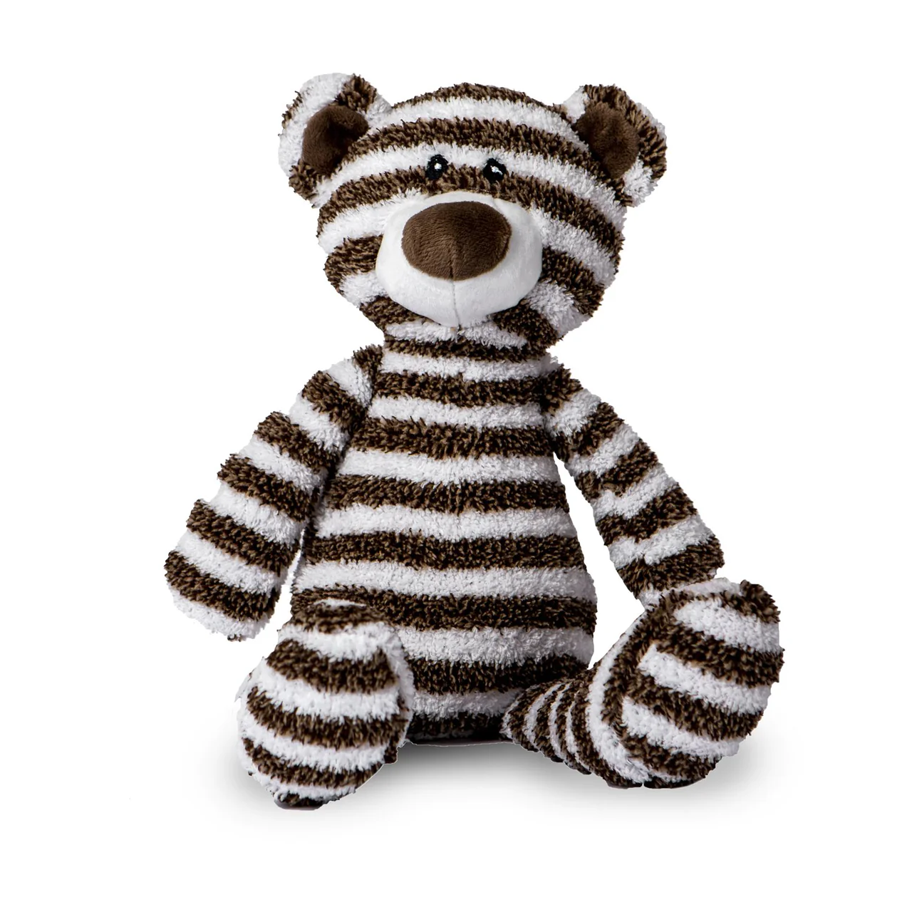 Nandog Striped Bear Plush Pet Toy