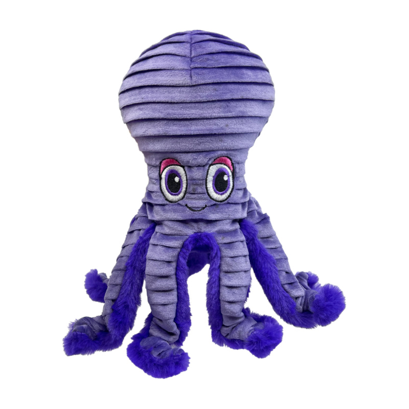 Kong Cuteseas Rufflez Octopus Toy