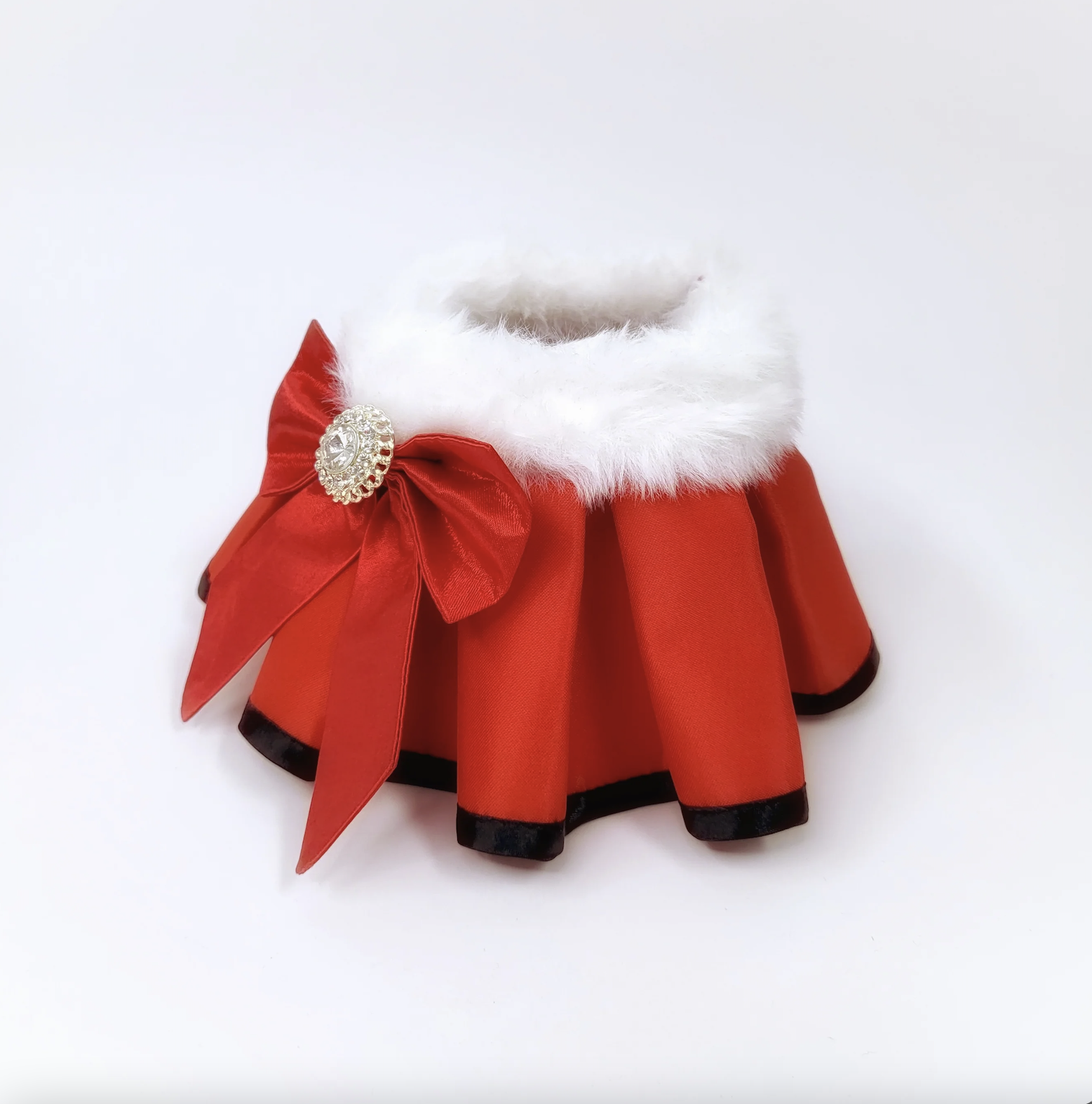 Momoji Holly Jolly Christmas Pet Bib Collar