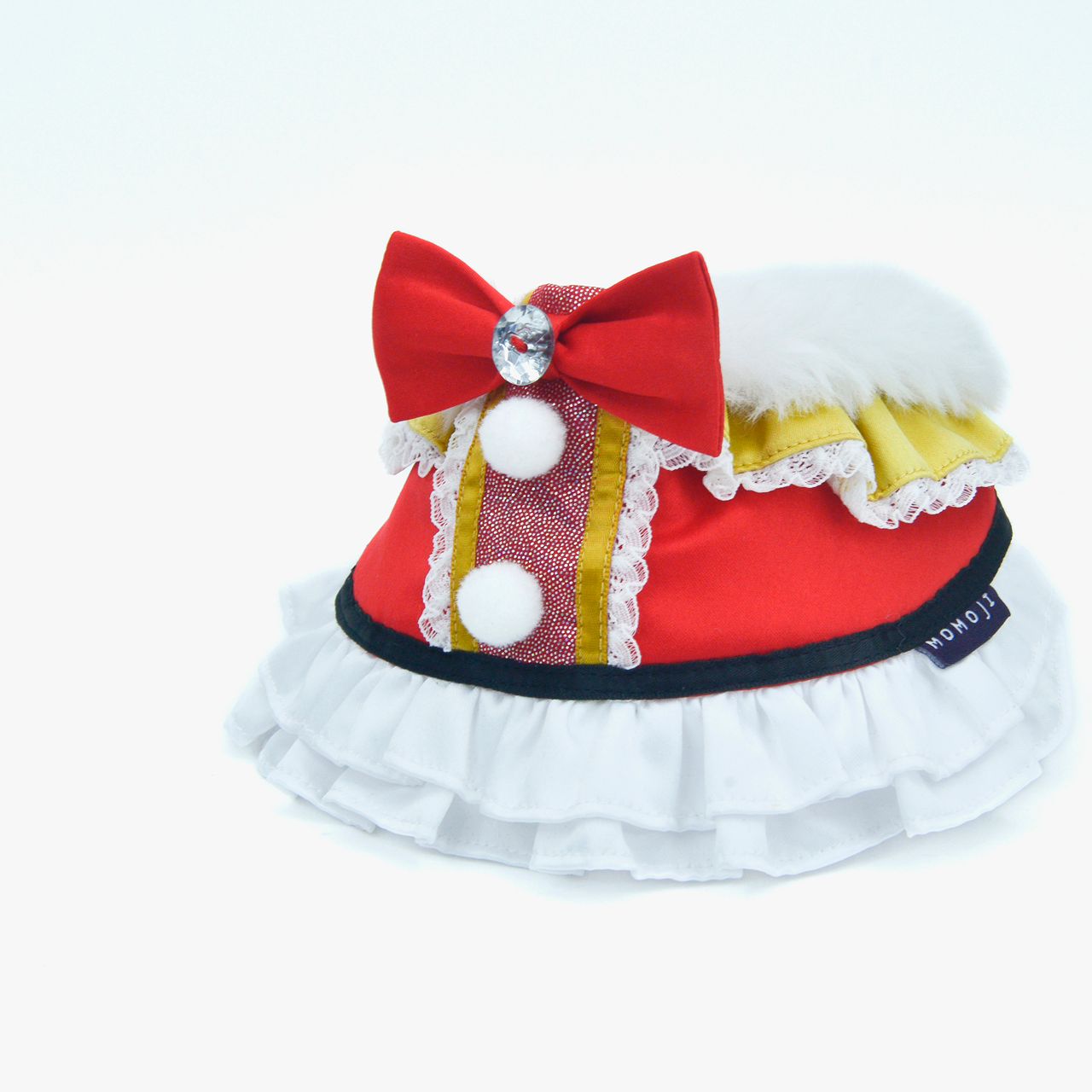 [Pre-order] Momoji Imari Candy Red Christmas Pet Bib Collar