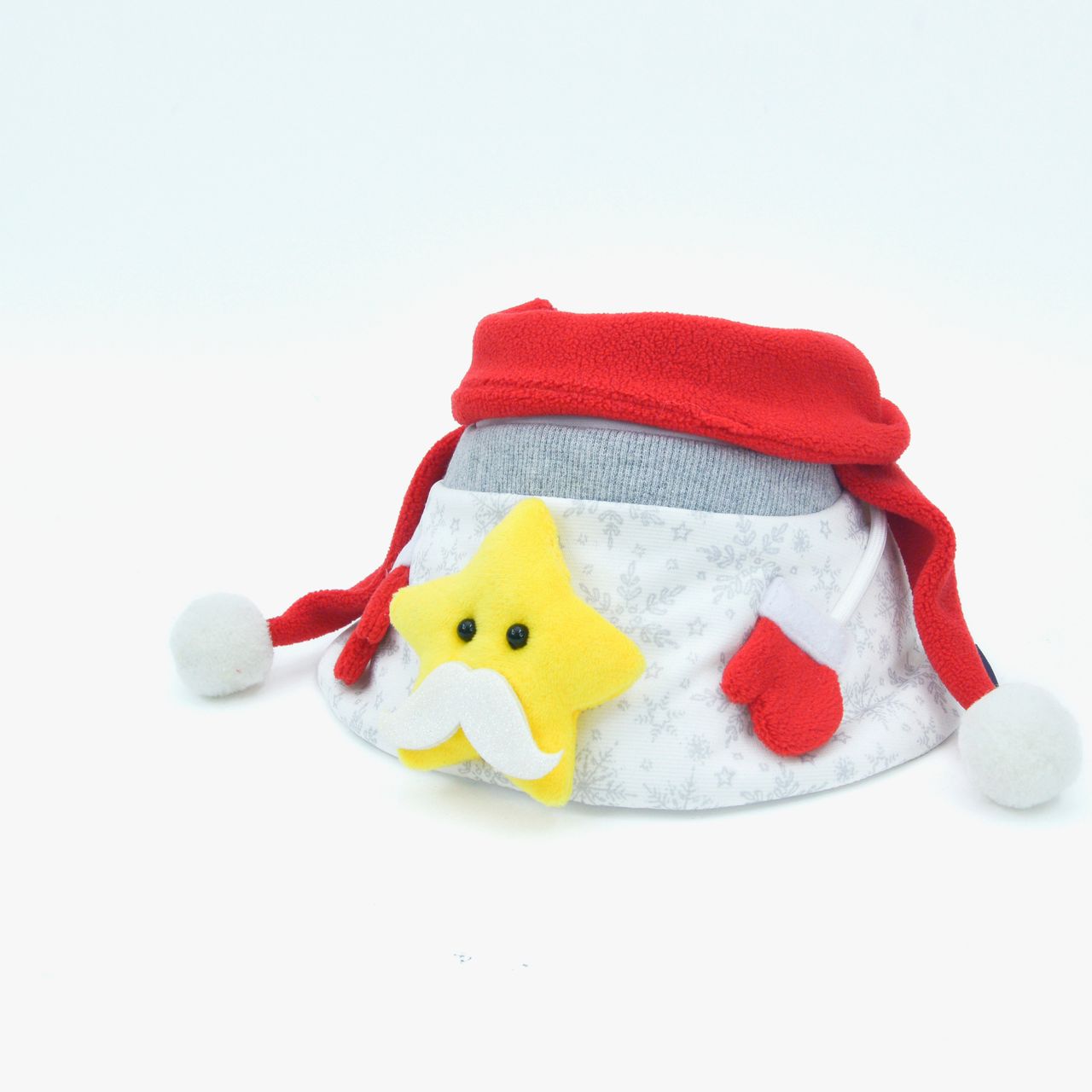 [Pre-order] Momoji Oscar Brick Red Christmas Pet Bib Collar