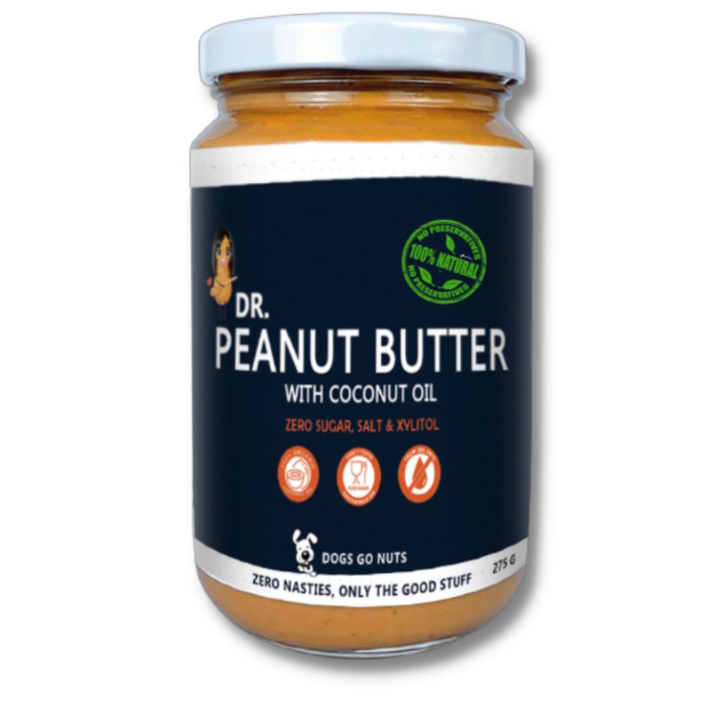 Dr Peanut Butter with Coconut Oil for dogs