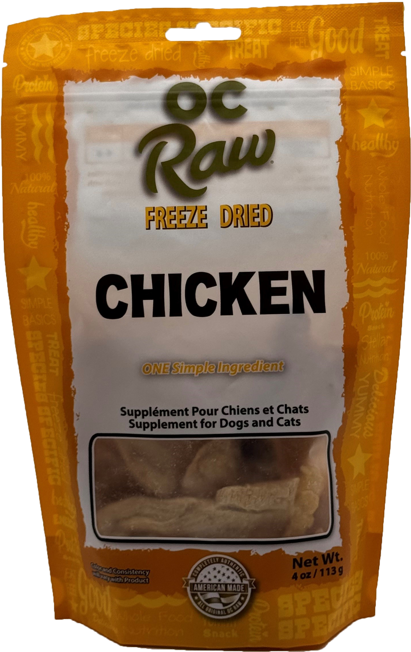 OC Raw Freeze Dried Single Ingredient Treats