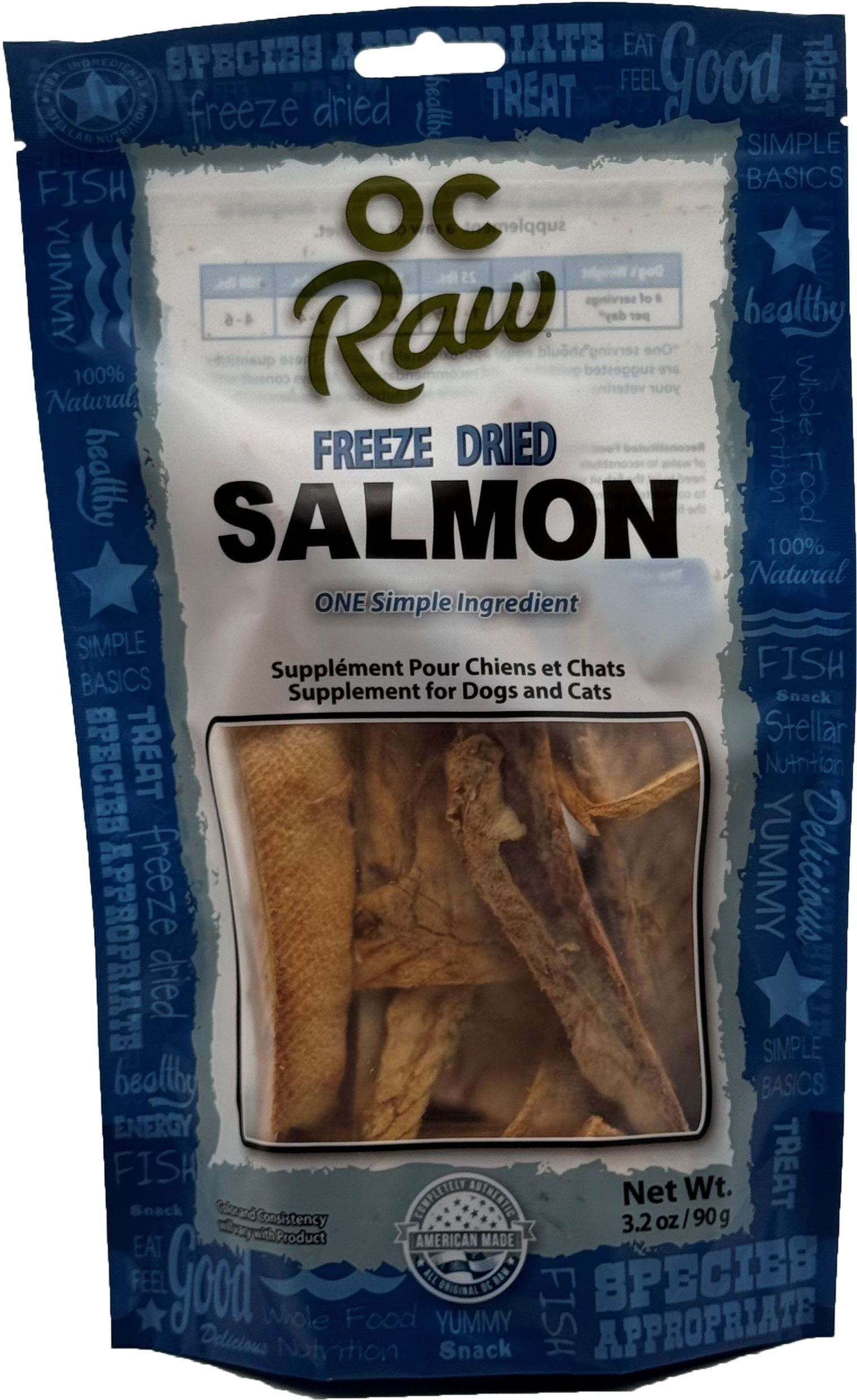 OC Raw Freeze Dried Single Ingredient Treats