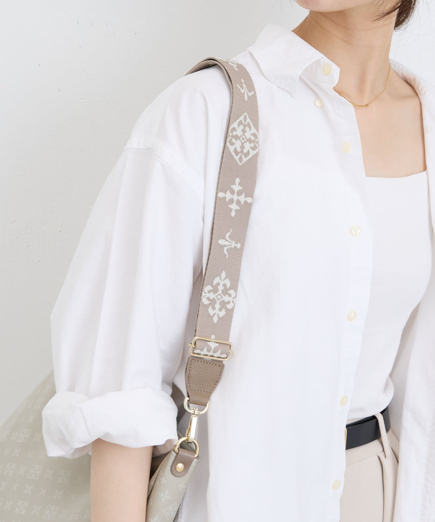 Russet Arrange Shoulder Belt (Monogram)