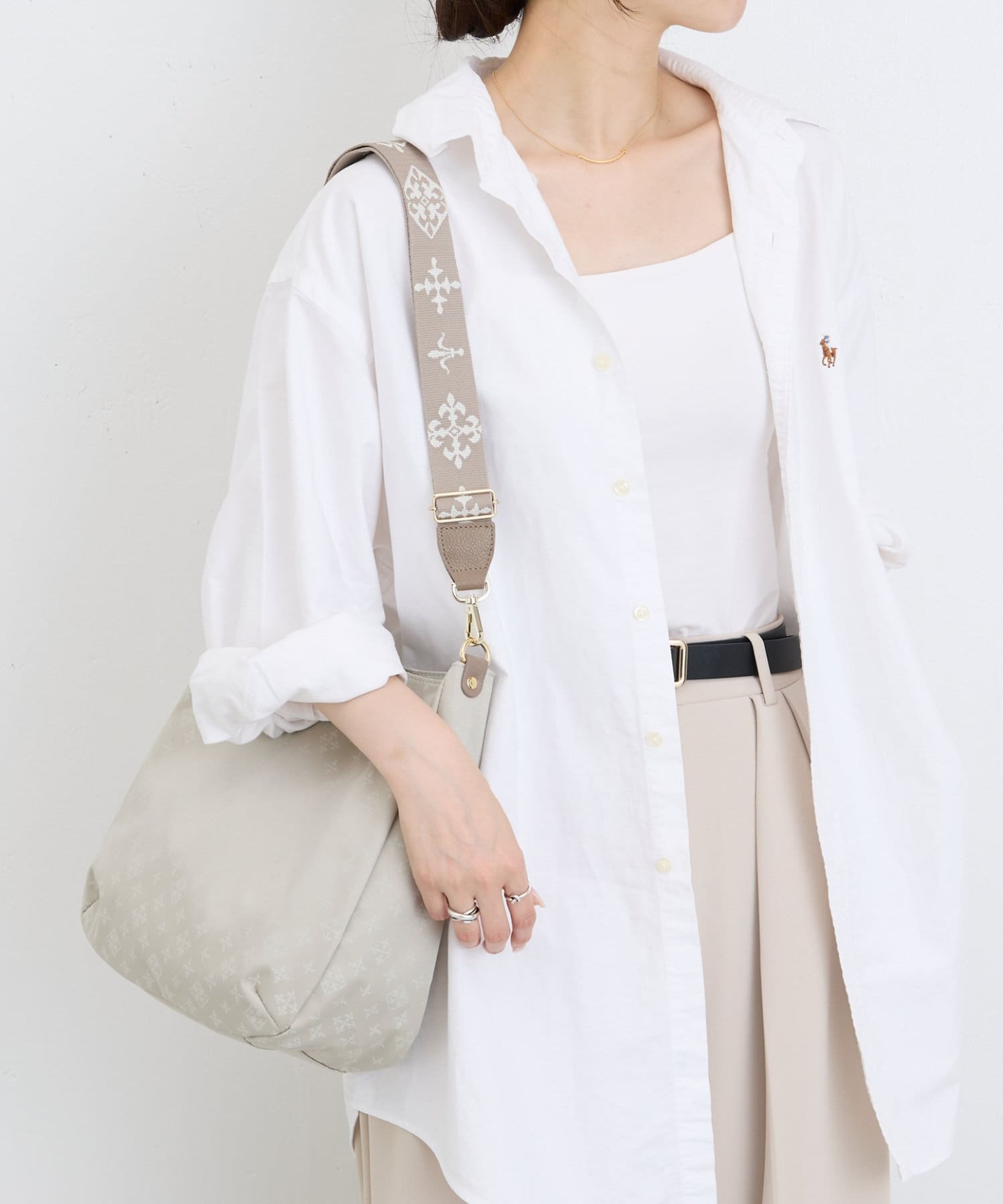 Russet Arrange Shoulder Belt (Monogram)