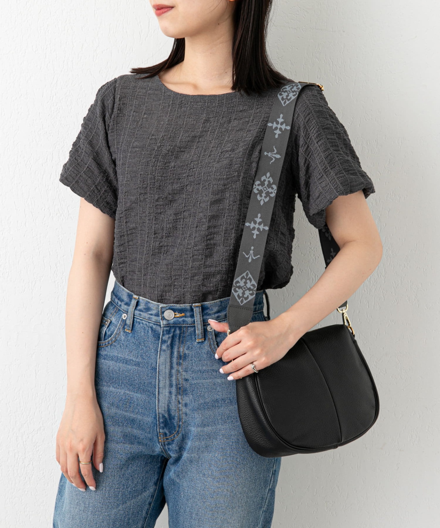 Russet Arrange Shoulder Belt (Monogram)