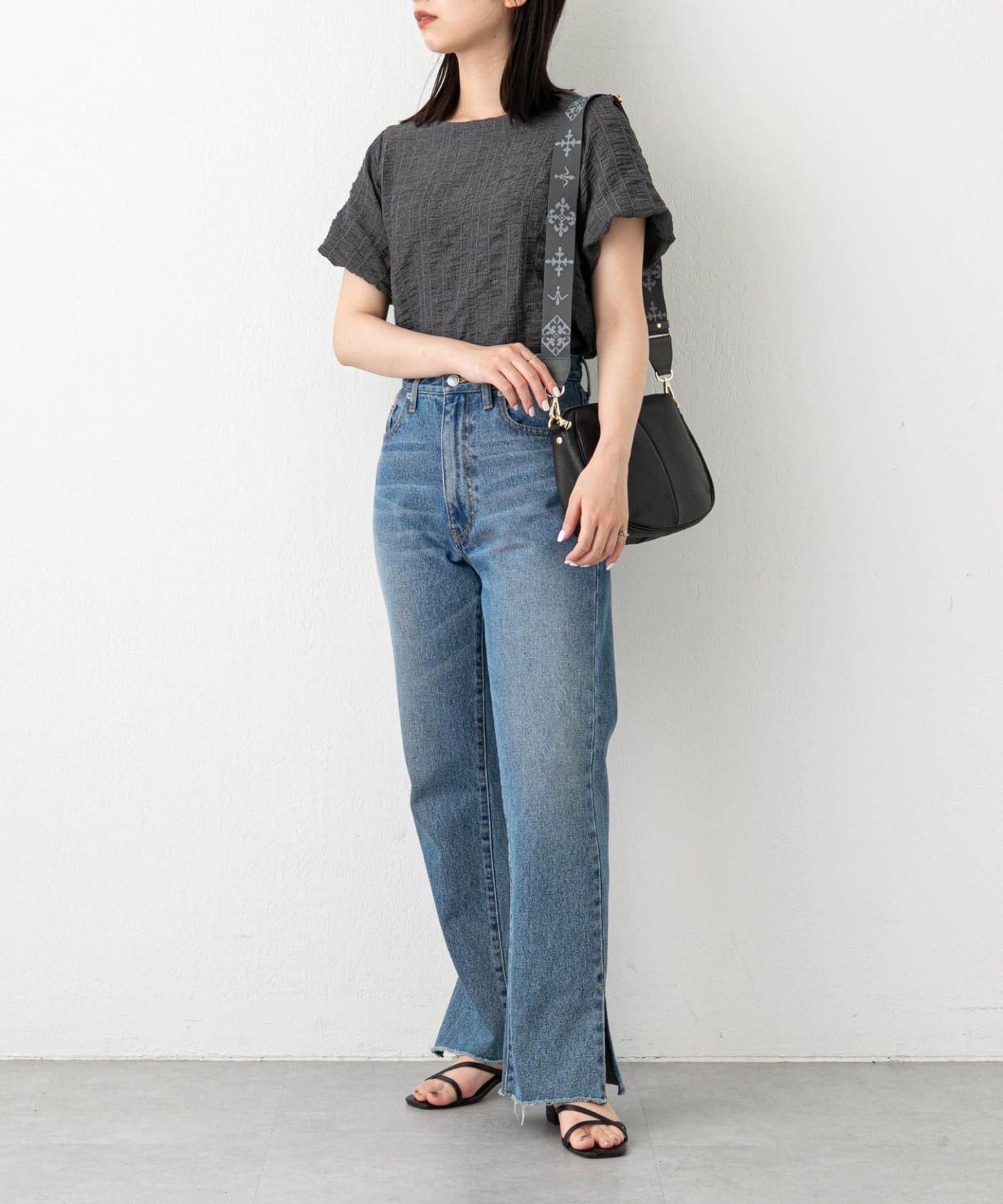 Russet Arrange Shoulder Belt (Monogram)