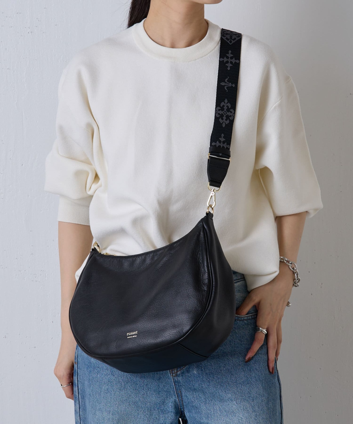 Russet Arrange Shoulder Belt (Monogram)