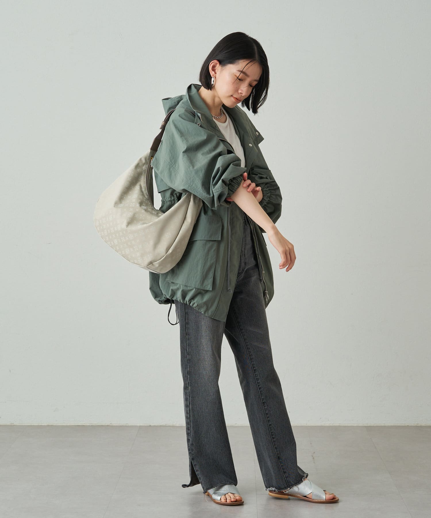 Russet Round Big Shoulder Bag