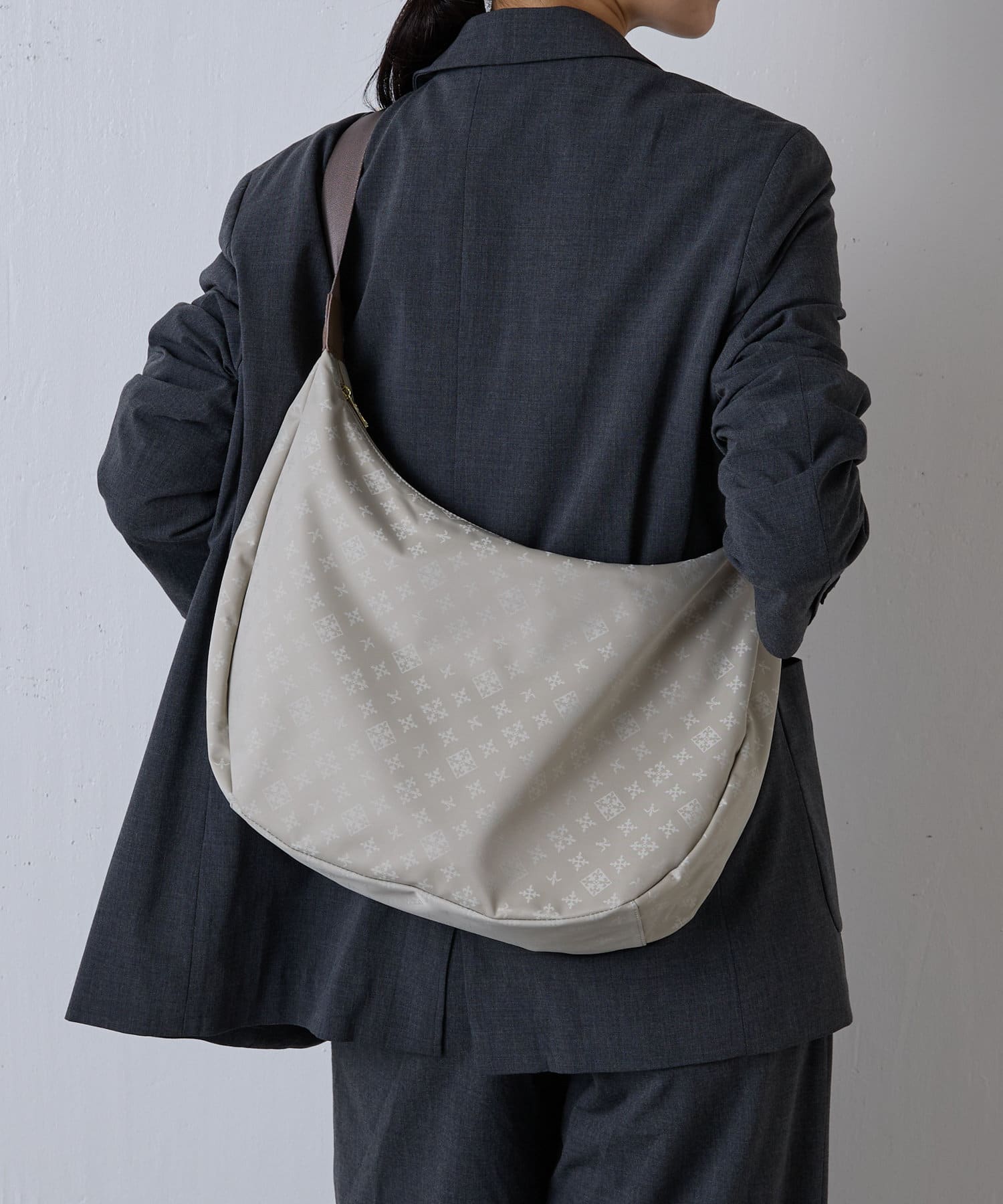 Russet Round Big Shoulder Bag