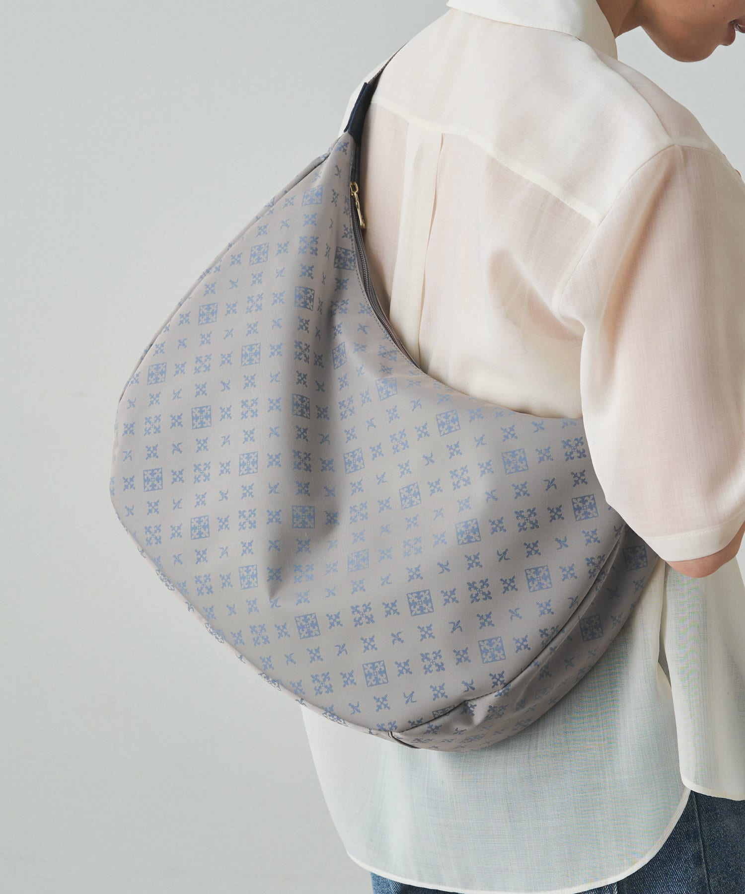 Russet Round Big Shoulder Bag