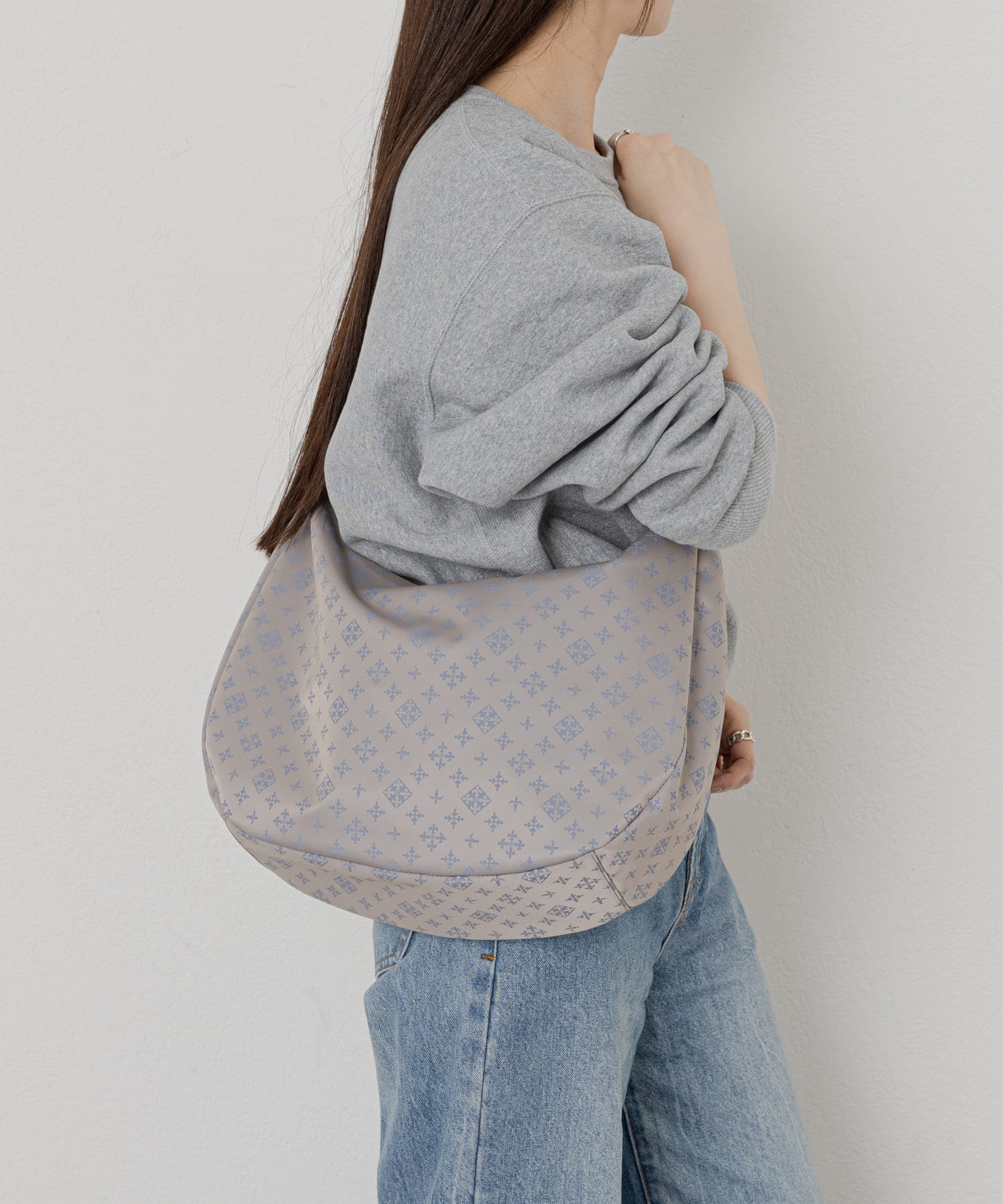 Russet Round Big Shoulder Bag