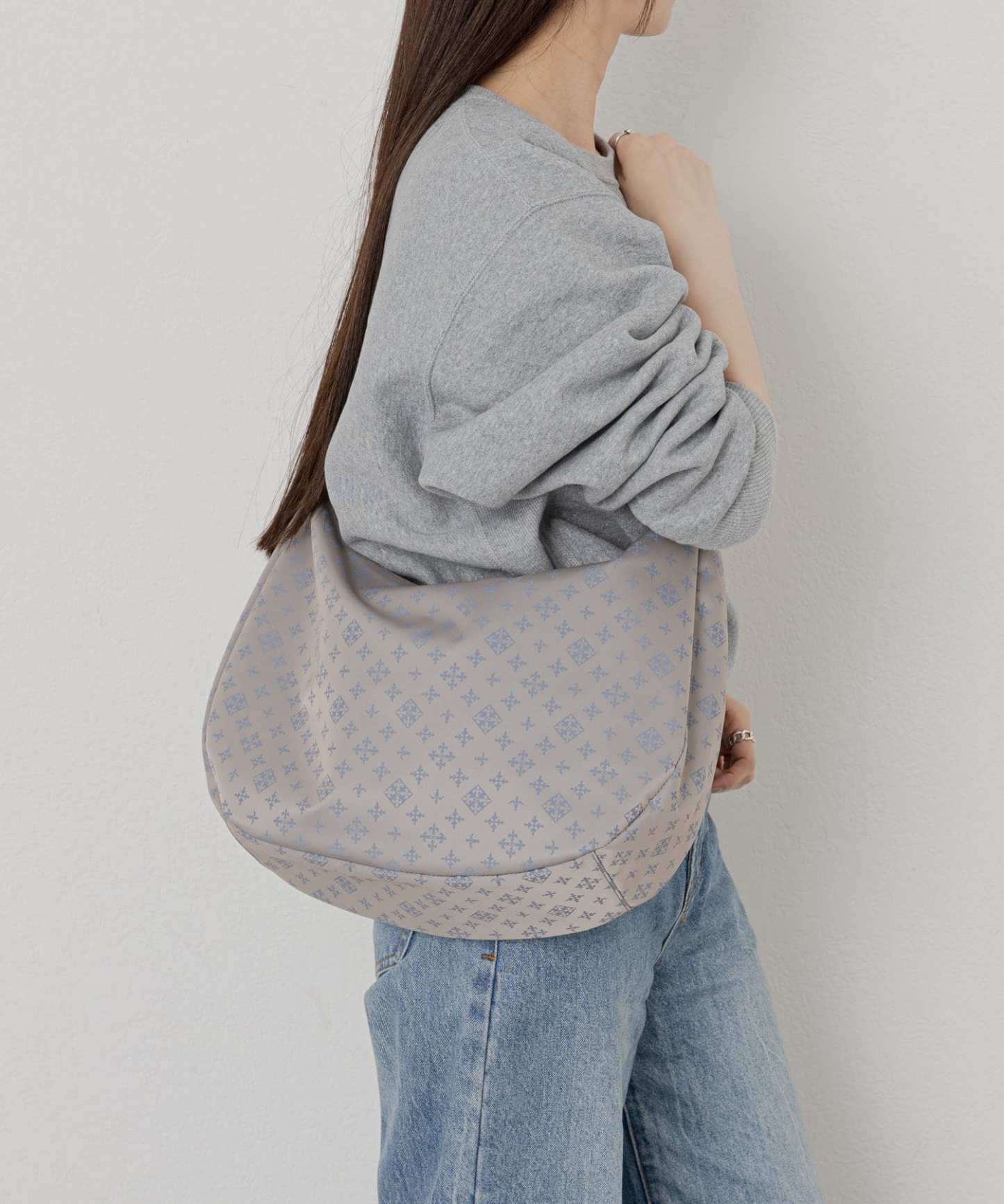 Russet Round Big Shoulder Bag