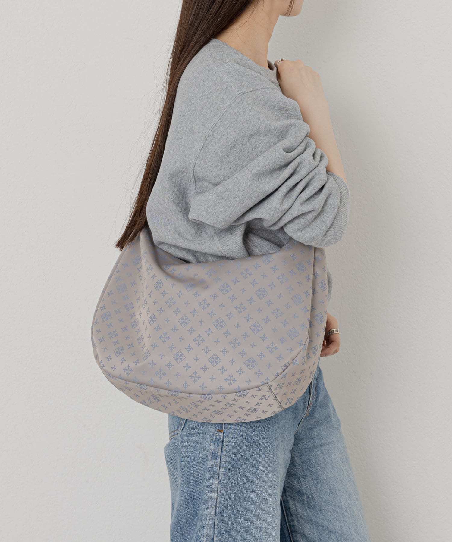 Russet Round Big Shoulder Bag