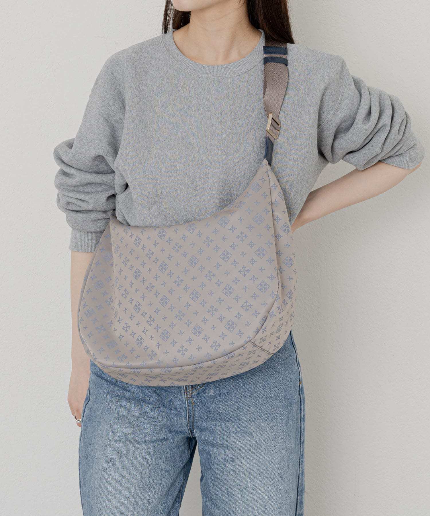 Russet Round Big Shoulder Bag